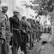 Algeriske soldater under fransk kommando, mars 1956.