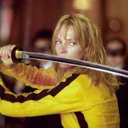 Beatrix Kiddo (Uma Thurman) i Kill Bill-filmene, er fryktet og sårbar.