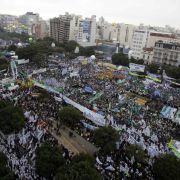 Fra 1. mai-feiringen i Buenos Aires 2011.