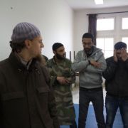 Salafister: Studentene som ifølge professorene har kuppet universitetet. 