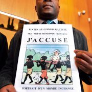 Bienvenu Mbutu Mondondo saksøkte i mai 2010 tegneseriealbumet «Tintin i Kongo».