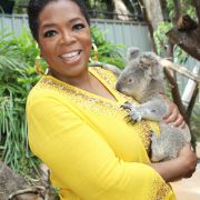 Oprah Winfrey er oftere å se med rettet hår enn med afrokrøller.